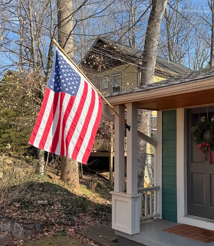 Customer photo review of 3' x 5' American Flag