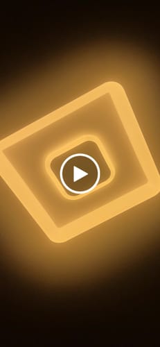 Kundenbewertung mit Video zu LEDVANCE Wifi SMART+ ORBIS STELLA LED RGBW mehrfarbig Deckenleuchte 48,5x48,5cm Tunable Weiß 32W / 2700-6500K