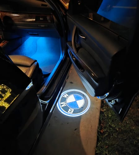 Customer photo review of BMW E SERIES DOOR LIGHTS