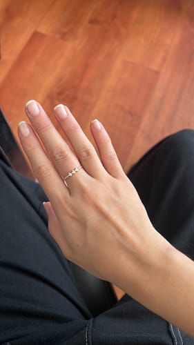 Customer photo review of ANILLO BEAM BAÑO DE ORO