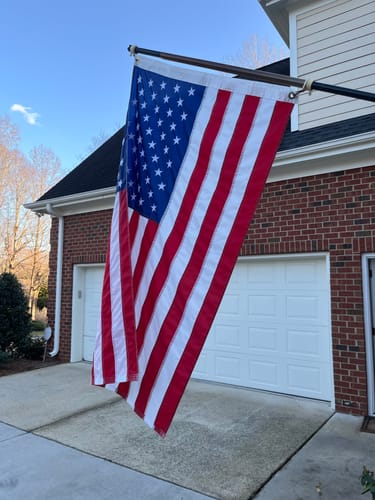 Customer photo review of 3' x 5' American Flag
