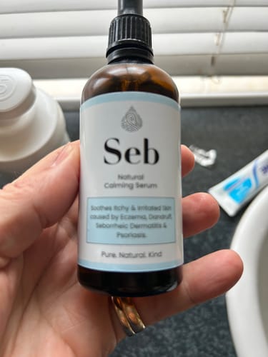 Customer photo review of Seb Natural Calming Serum