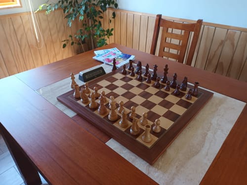 Customer photo review of Set de Ajedrez “Smyslov” – Edición Royal Chess