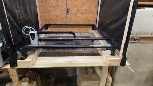 Customer photo review of AtomStack Glacier 120W/90W Water-Cooled Diode Laser Engraver