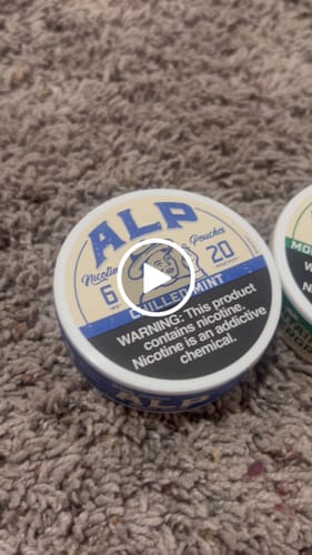 Customer video review of Chilled Mint Nicotine Pouches