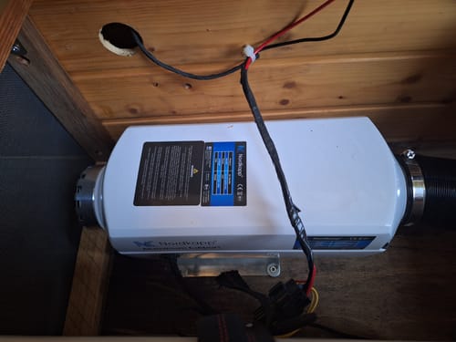 Customer photo review of Air Bluetooth Diesel Air Heater 2kW, 5kW & 8kW 12V/24V