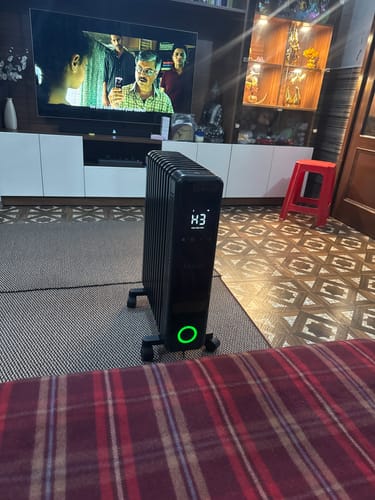 Customer photo review of HÖT BLOX | Smart Oil Filled Radiator Heater with RapidHeat™ Tech