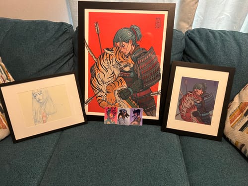 Customer photo review of It's Not Your Fault - Limited Edition Print