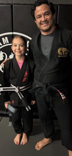Customer photo review of Core Black Brazilian Jiu Jitsu Kids BJJ Gi