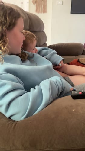 Customer photo review of The Classic Squiddy Hoodie