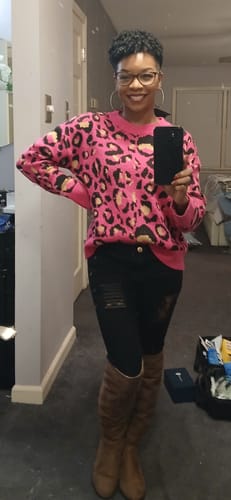 Customer photo review of Too Easy Travel Set – Sample-Sized 4C Haircare for On-the-Go Styles + First-Time Tries