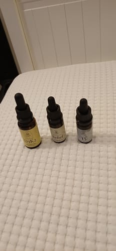 Customer photo review of CBD + CBG | Relief-Öl | Dein Morgenritual für Gelenke & Beweglichkeit - 10ml