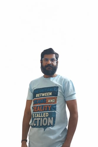 Customer photo review of Men Stretch T-shirt