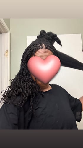 Customer photo review of Too Easy Collection – 4C Haircare System for Clean, Soft, Styled Kinks