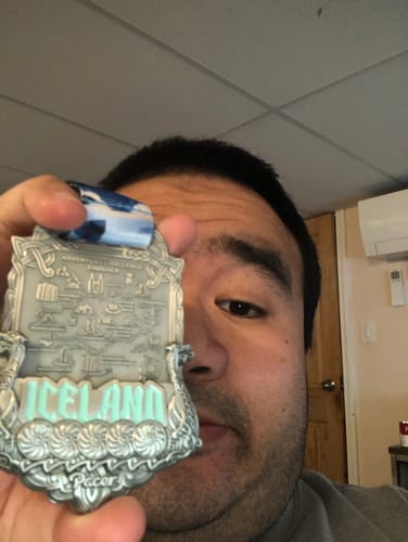 Customer photo review of Iceland Virtual Challenge