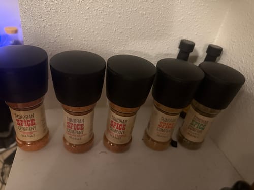Customer photo review of World's Hottest Peppers Sea Salt 5 Pack