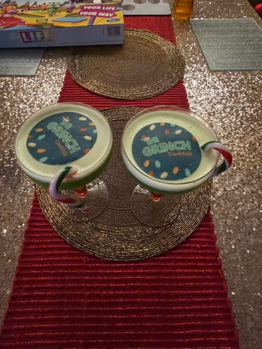 Customer photo review of The Grinch Cocktail Kit