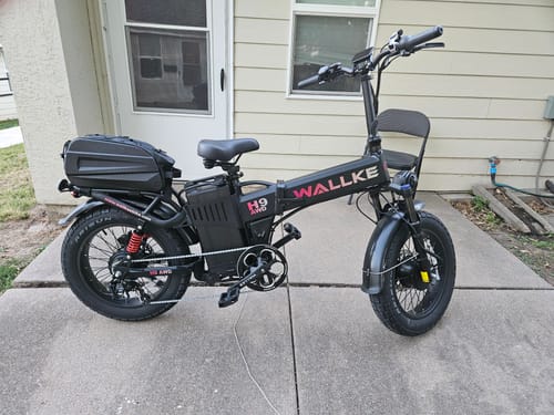 Customer photo review of WALLKE H9 Series | AWD Folding E-Bike with Torque Sensor, 37mph Speed, 40/55/77Ah Battery Options