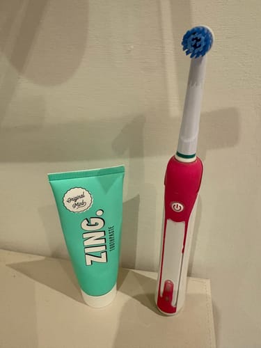 Customer photo review of Original Mint Toothpaste (x4)
