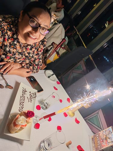 Customer photo review of Cena Romántica