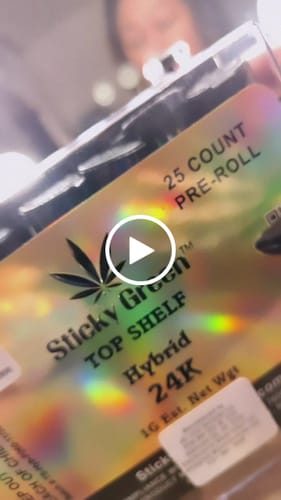 Customer video review of 24K Hybrid Infused Top Shelf Pre Rolls (Hybrid)
