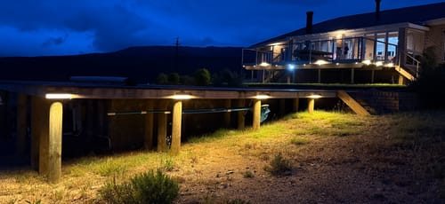 Customer photo review of Solar Wall Light with Motion Sensor