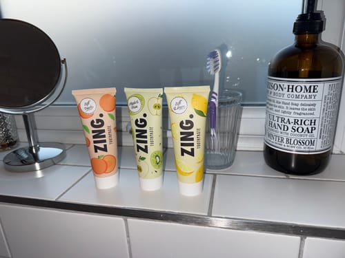 Customer photo review of Bestseller Toothpaste Trio