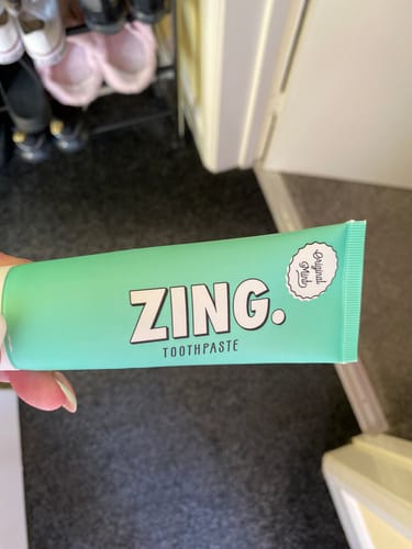 Customer photo review of Original Mint Toothpaste