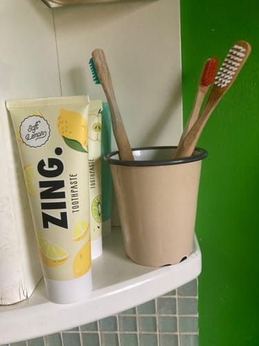 Customer photo review of Toothpaste Starter Pack