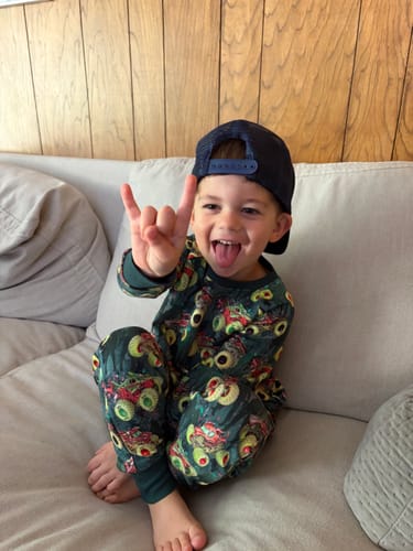 Customer photo review of Zombie French Terry Jogger Set