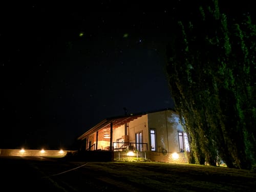 Customer photo review of Solar Wall Light with Motion Sensor