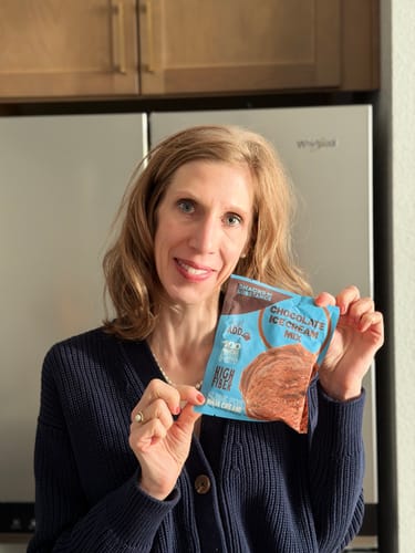 Customer photo review of Chocolate Ice Cream Mix — for Ninja Creami®