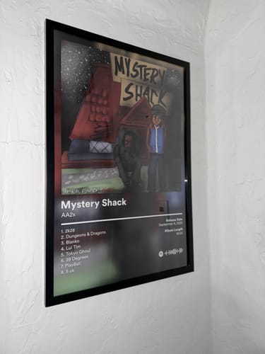 Customer photo review of AA2x Album Posters