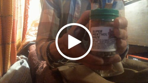 Customer video review of Super Menthol Haze THCa Flower 3.5g 🔴 Sativa