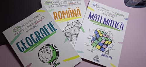 Recenzie cu fotografie de la un client despre Pachet Bacalaureat (Română + Matematică + Geografie) Bacademia