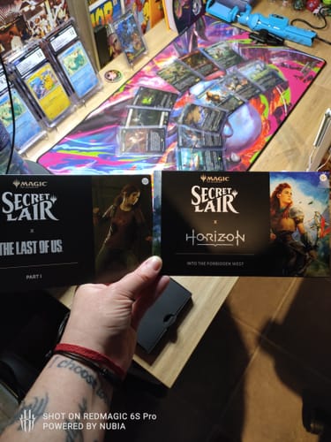 Customer photo review of Magic: The Gathering - Secret Lair X The Last of Us Part I