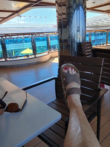 Customer photo review of Sienne Sandal - Dune