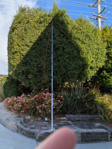 Customer photo review of 4m 6m 10m Telescopic Scissors Pruning Branch Height Saw Garden Tools