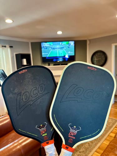 Customer photo review of (PRE-ORDER - SHIPPING JANUARY 2ND) The Loco 16mm Pickleball Paddle- Hybrid