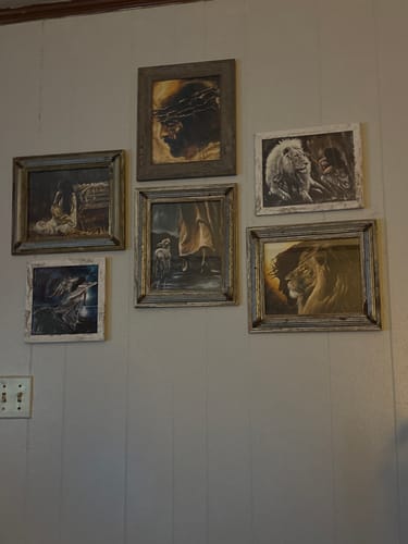 Customer photo review of Intimacy with God - Brown Background