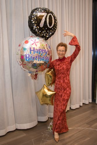 Customer photo review of Gia Dress in Havana by Realisation Par - RENTAL