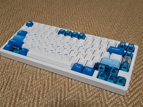 Customer photo review of KEYKOBO SOJU ABS DOUBLE-SHOT KEYCAP SET R2