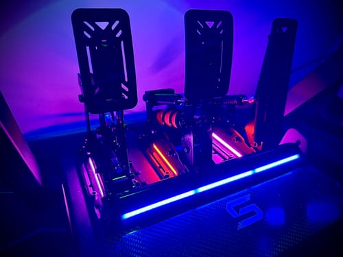 Customer photo review of Simsonn Pro X Ultra Sim Racing Pedal with Haptic Reactor Optional