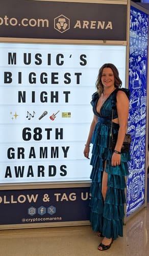 Customer photo review of Icon Gown by Mac Duggal - RENTAL