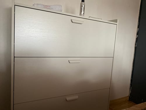 Customer photo review of Zapatera Organizadora VTRIN XXL para 25 pares y tallas grandes hasta 44