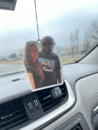 Customer photo review of Custom Air Freshener