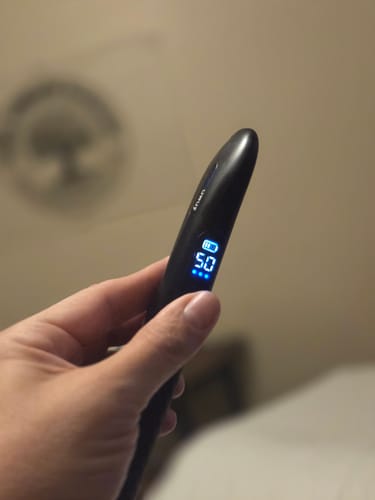 Customer photo review of Achedaway Mini Scraper:On-the-Go heated muscle scraping tool