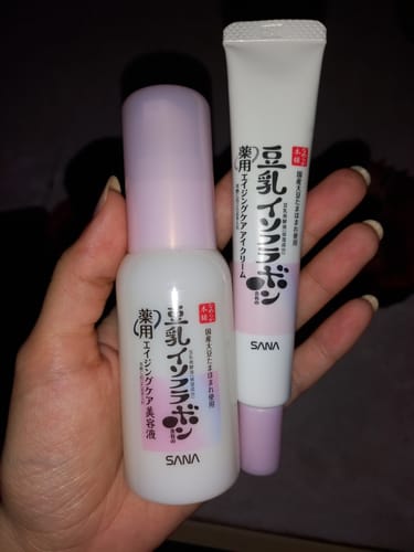 Customer photo review of Sana Soy Isoflavones Aging Care Serum 50ml