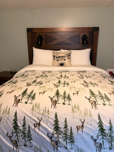 Customer photo review of MarshMellow Comforter