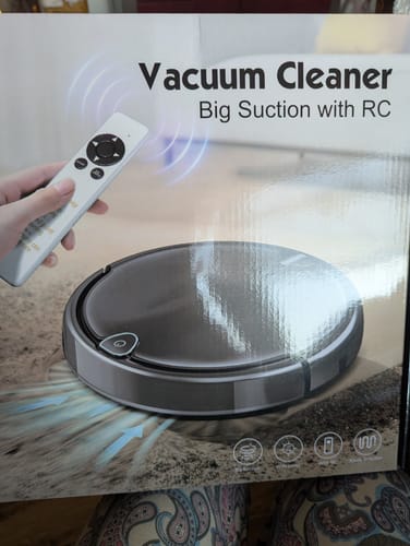 Customer photo review of HOME BUDDY – 3 in 1 Saugroboter mit Wischfunktion